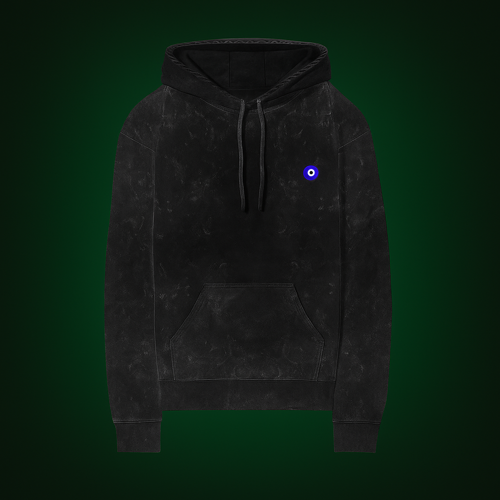 Acid Washed Hoodie – Worn-In, Dialled-Up