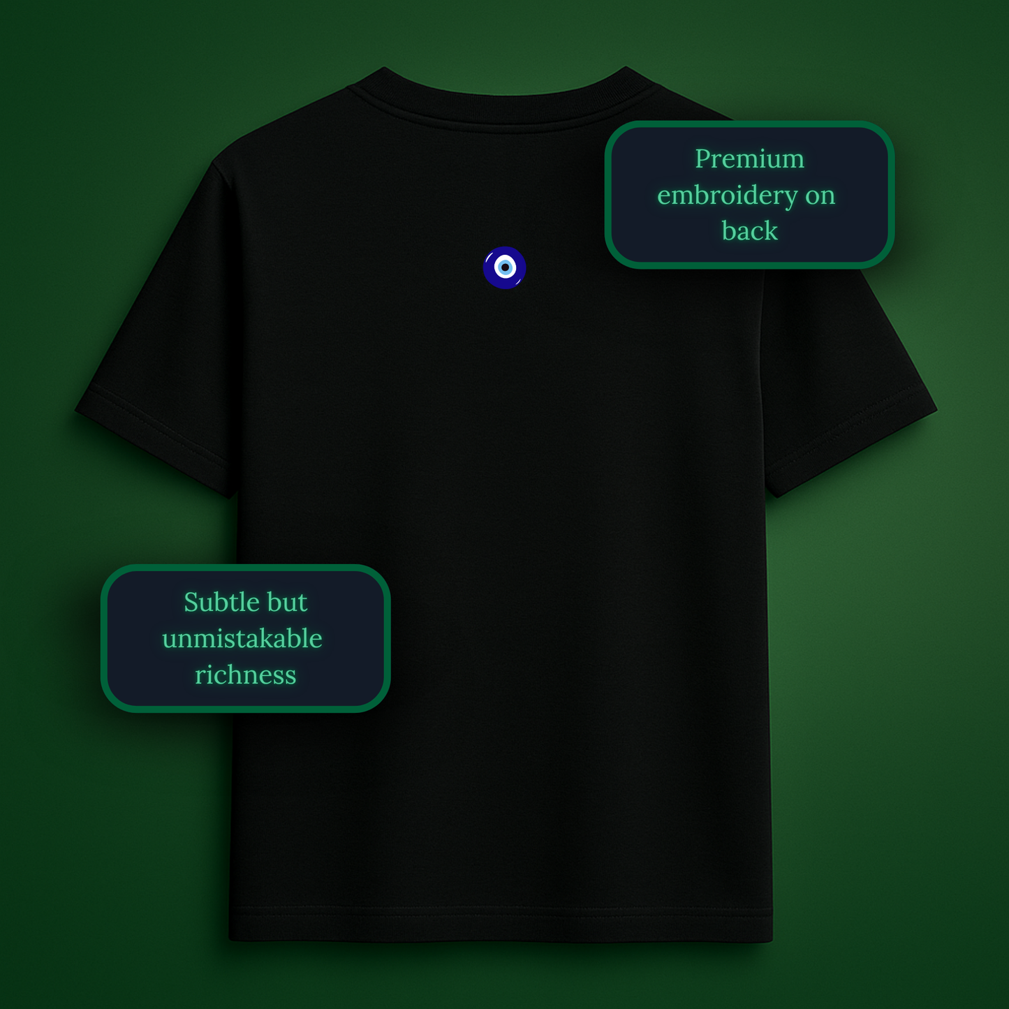 Paranormy™ Signature Evil Eye T-Shirt – Black Edition